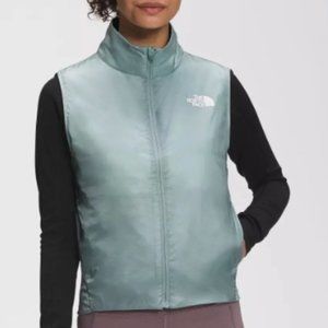 North Face Women's Insulated Vest Lightweight, Sage Green, L